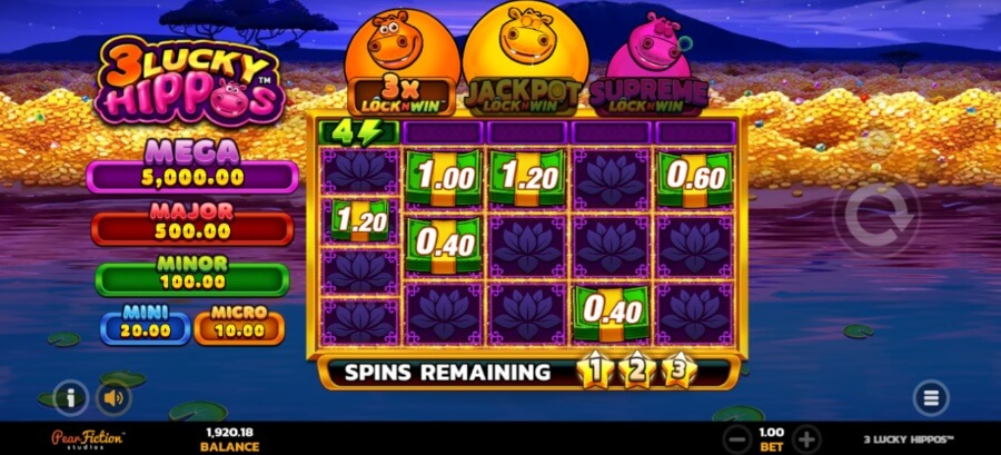 Casinos 3 Lucky Hippos España