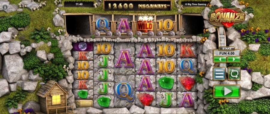 Demo de la tragaperras Bonanza Megaways