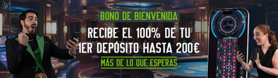 200€ casino Codere por registro