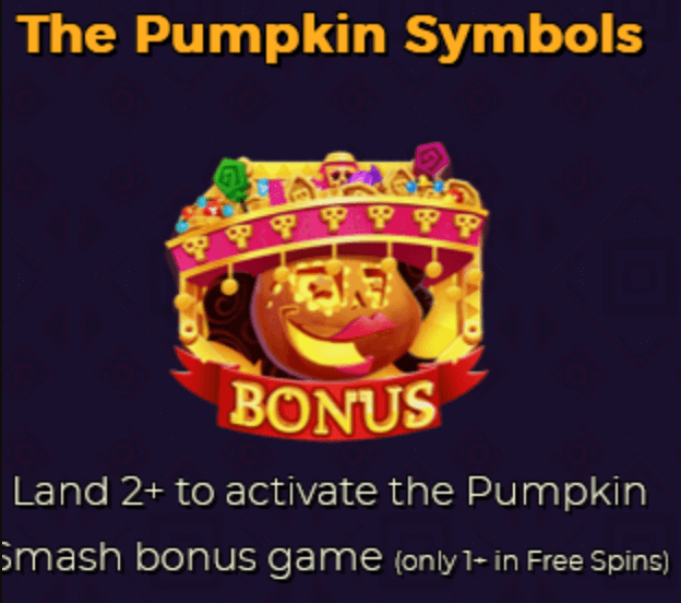 simbolos de Pumpkin Smash