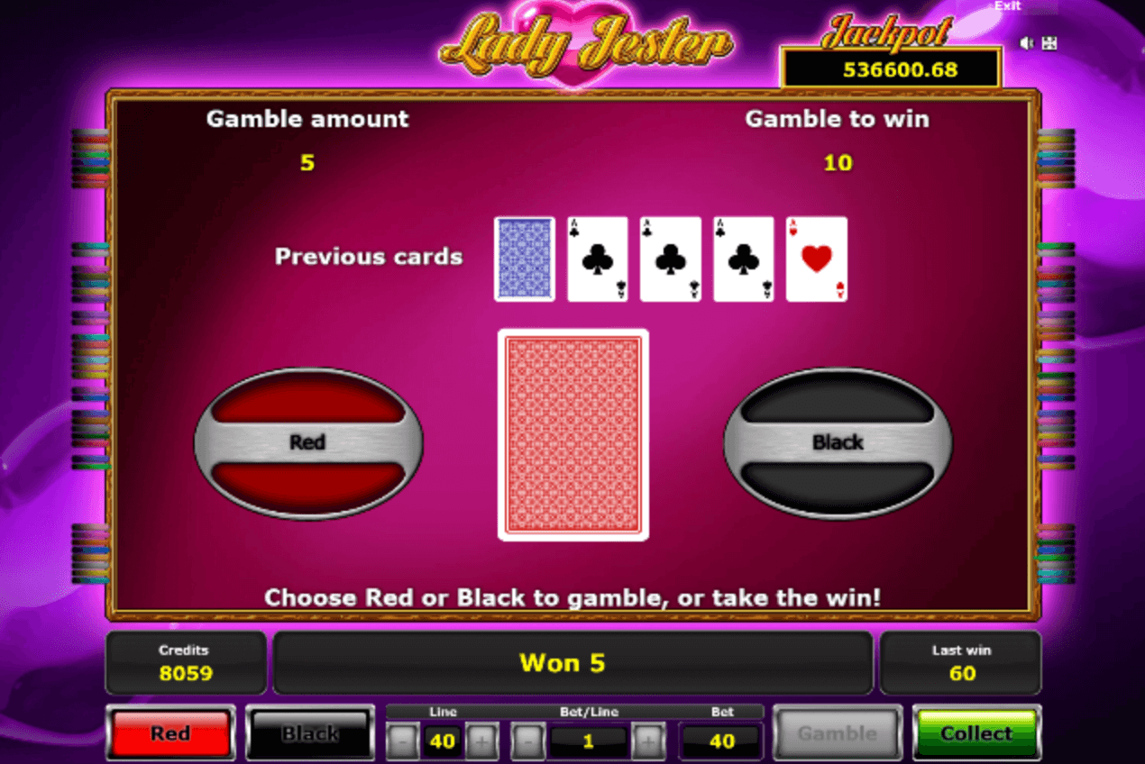 Lady Jester casinos