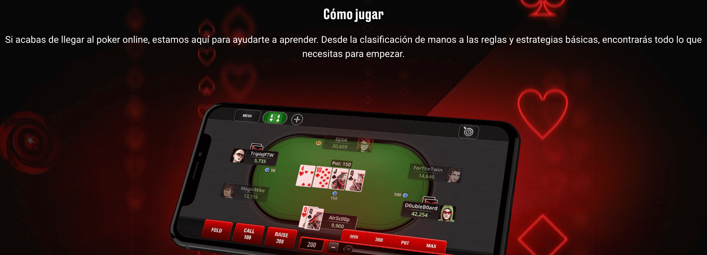 Pokerstars póker en vivo en España