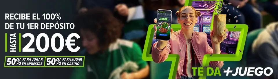Codere casino online 200 euros de bienvenida