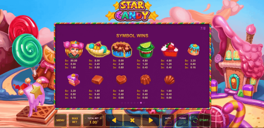 Tragaperras Star Candy