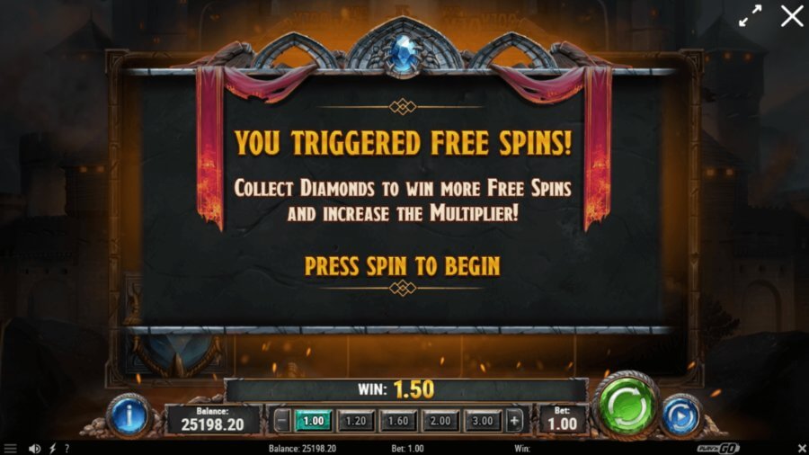 giros gratis Diamonds of the Realm