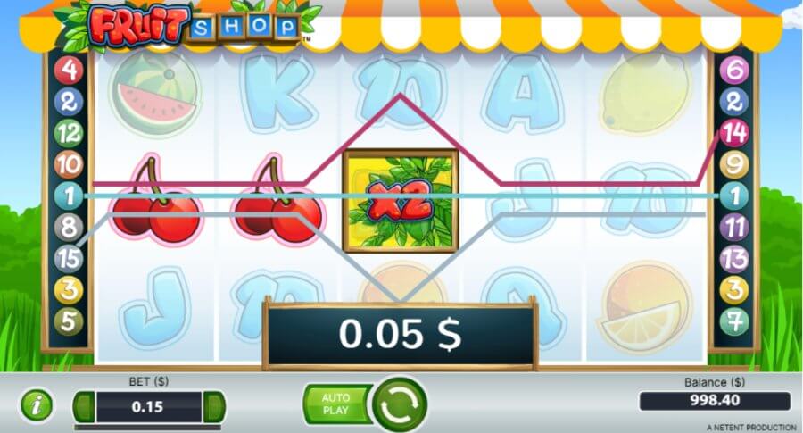 reseƱa de la slot Fruit Shop