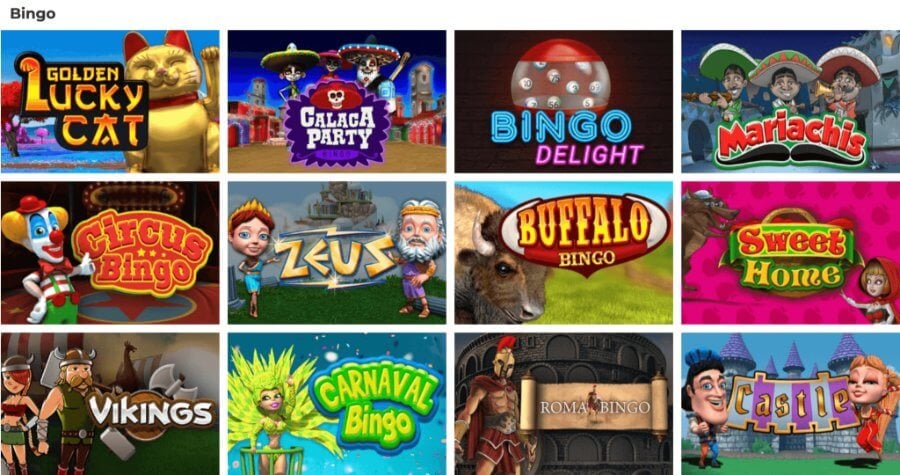 Bingo en casino online Gratogana