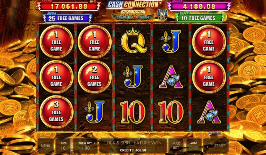 Slot online Cash Connection - Golden Book of Ra