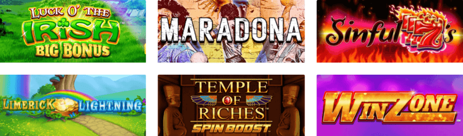Slots online de Blueprint Gaming