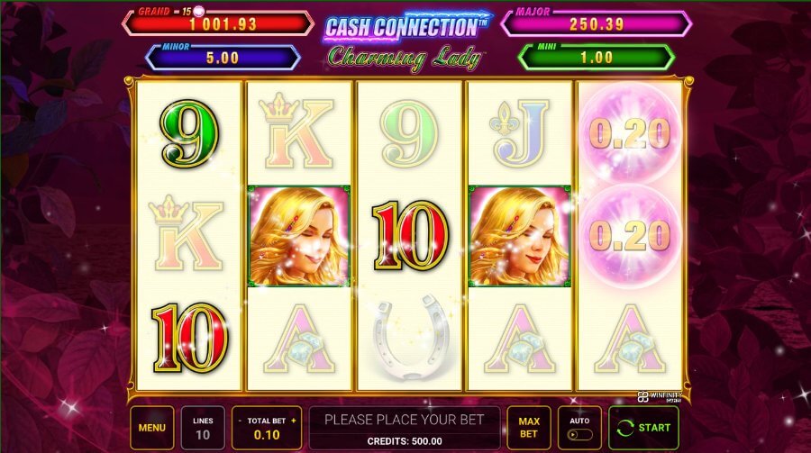 Slot online Cash Connection - Charming Lady