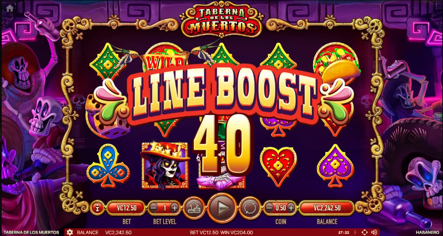 Juego de casino Taberna de los Muertos
