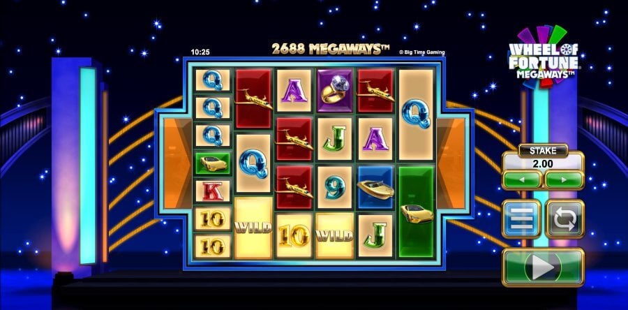 Wheel of Fortune Megaways tragaperras