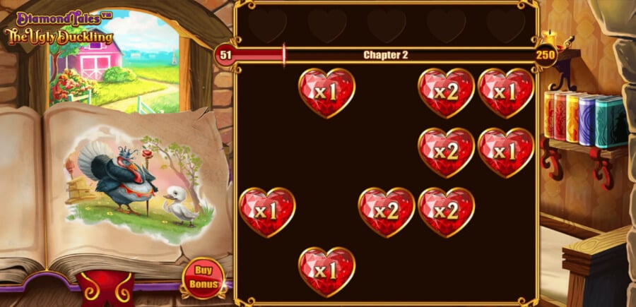 tiradas gratis Diamond Tales: The Ugly Duckling