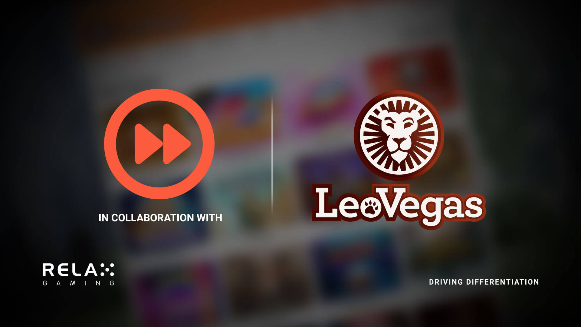 LeoVegas anuncia nuevo acuerdo con Relax Gaming, el aclamado proveedor de juegos