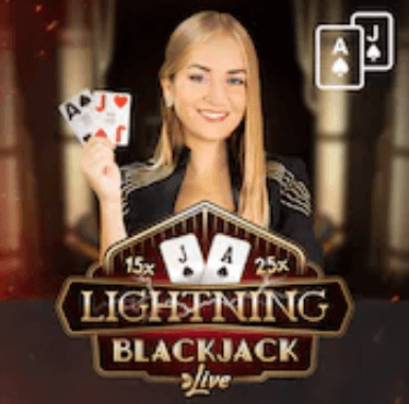 jugar blackjack en vivo Lightning blackjack