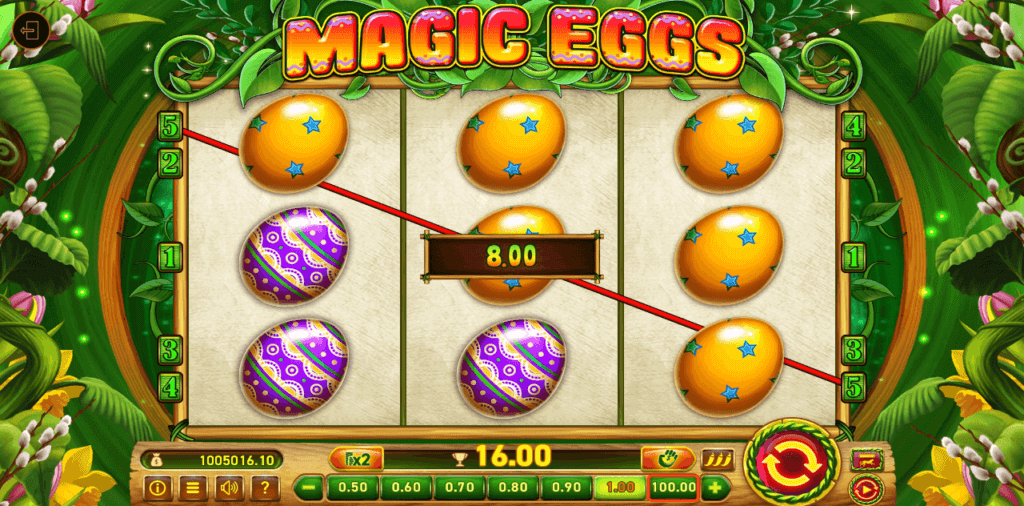 Slots de casino online Magic Eggs