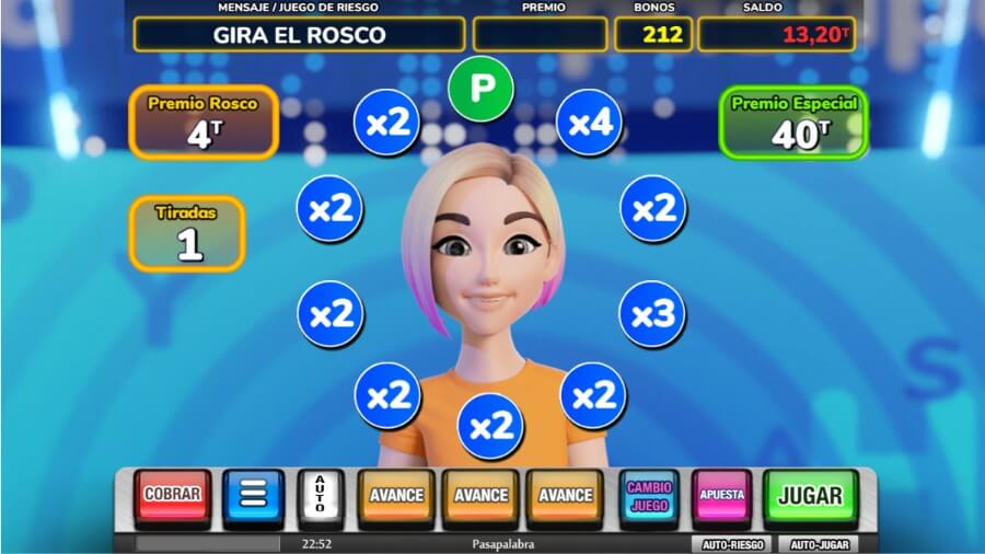 rosco Pasapalabra slot online
