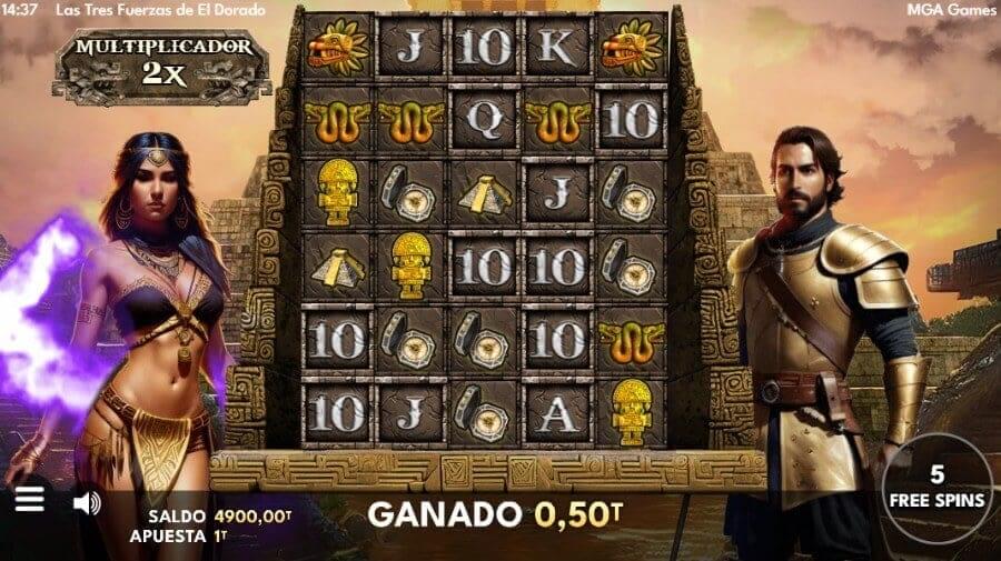 Las 3 fuerzas del Dorado slot online España