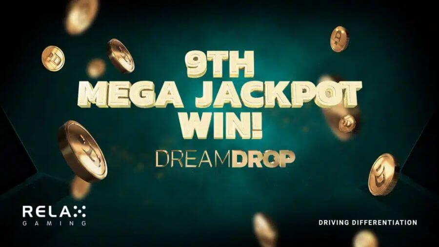 El noveno ganador de Dream Drop Jackpots de Relax Gaming