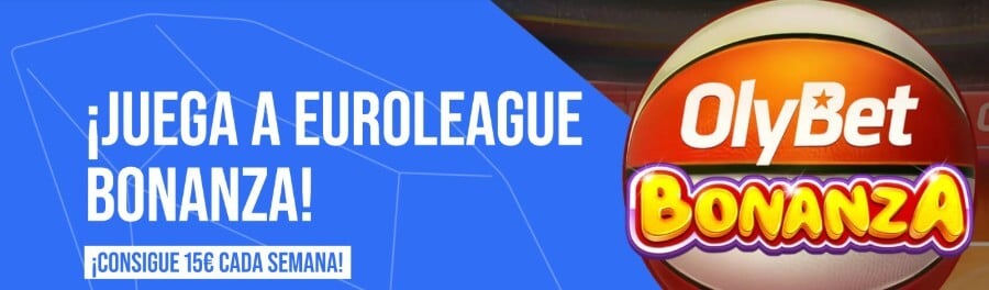 Gana 15€ semanales en OlyBet Bonanza