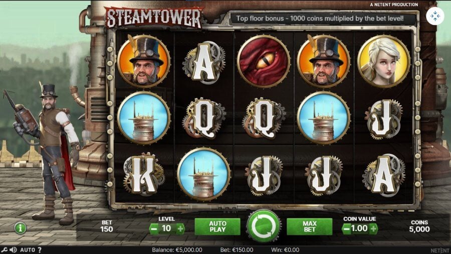 Jugar a Steam Tower en casino