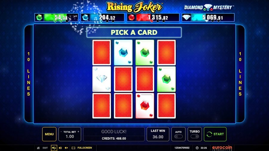 Rising Joker - Diamond Mystery slot online