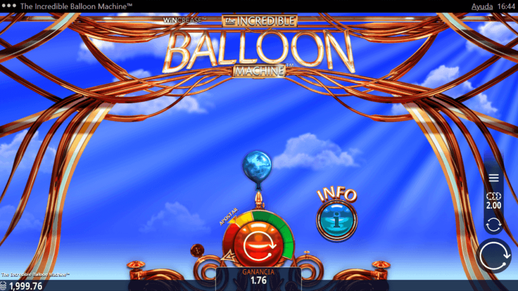 casino online The Incredible Balloon Machine