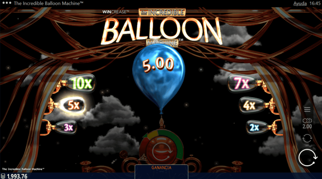 The Incredible Balloon Machine juego crash