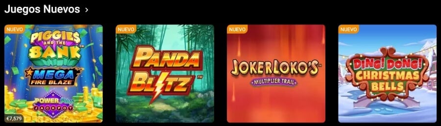 Juegos de casino LordPing España