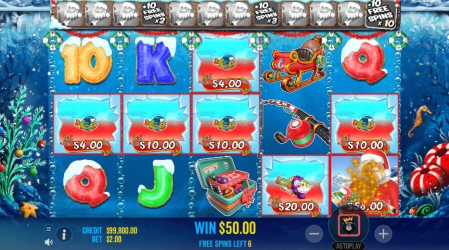 Christmas Big Bass Bonanza tragamonedas