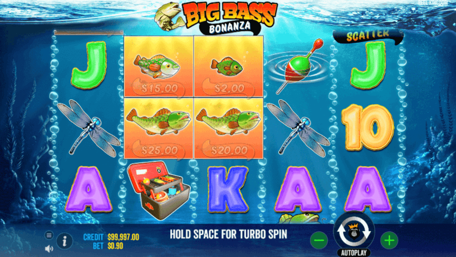 Tragamonedas Big Bass Bonanza