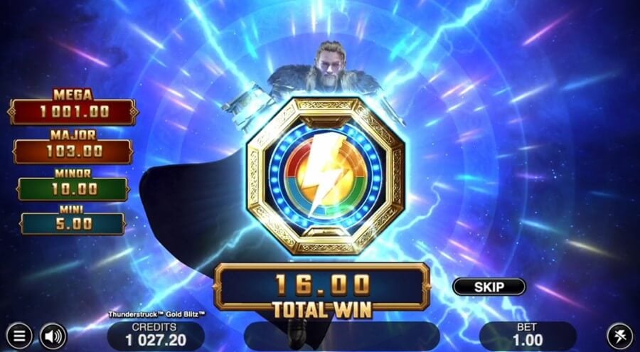 tragaperras Thunderstruck Gold Blitz Extreme bote