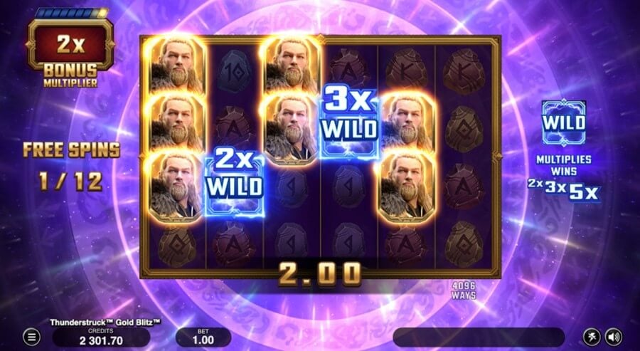 Thunderstruck Gold Blitz Extreme giros gratis