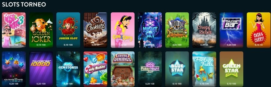 Torneo de tragaperras diario casino online