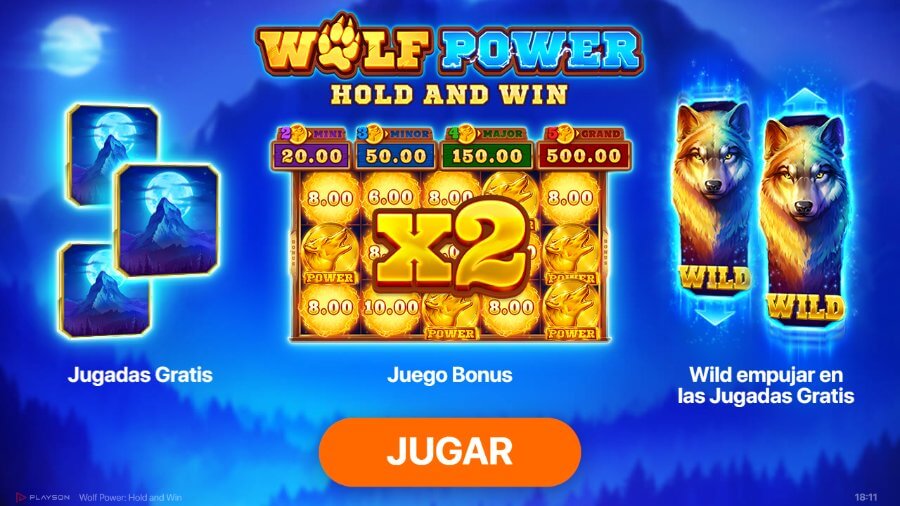 Casino Wolf Power Hold and Win