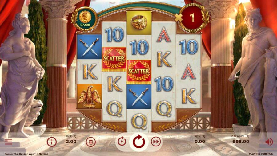 Juego de casino Rome the Golden Age