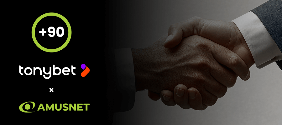 TonyBet incorpora más de 90 juegos de Amusnet