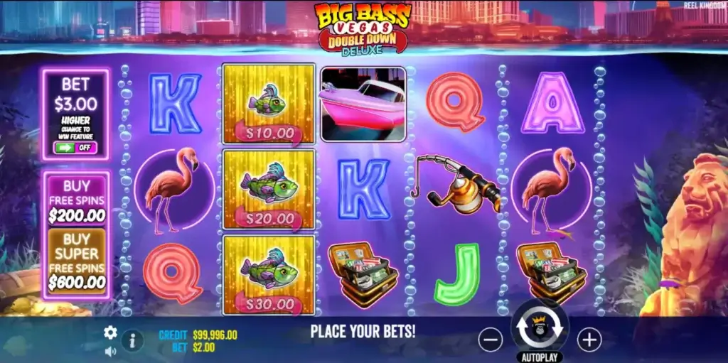 Jugar Big Bass Vegas Double Down Deluxe