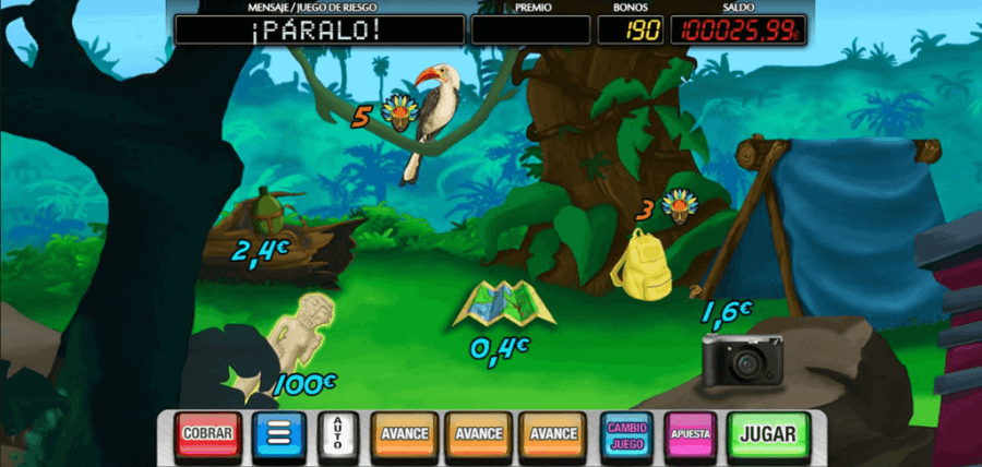 Juego de casino El Tesoro de la Jungla