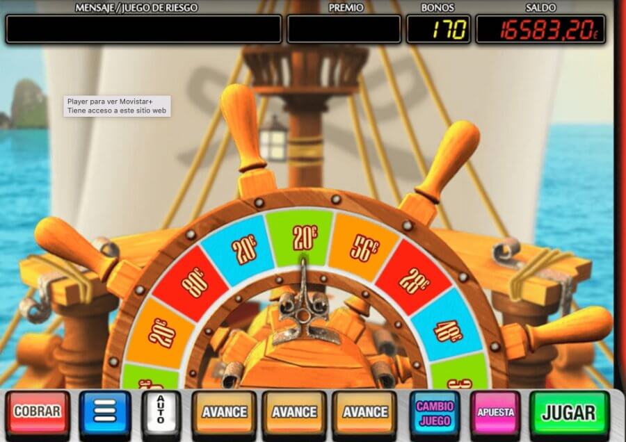 Juego El Tesoro Pirata casino