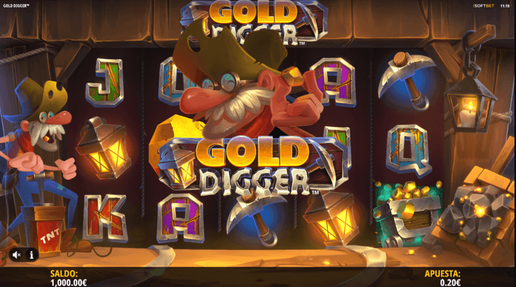 Slot de casino Gold Digger