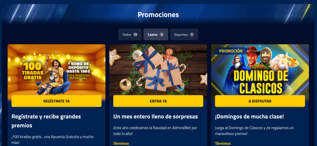 promociones AdmiralBet
