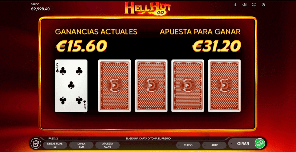 doble o nada hell hot 40