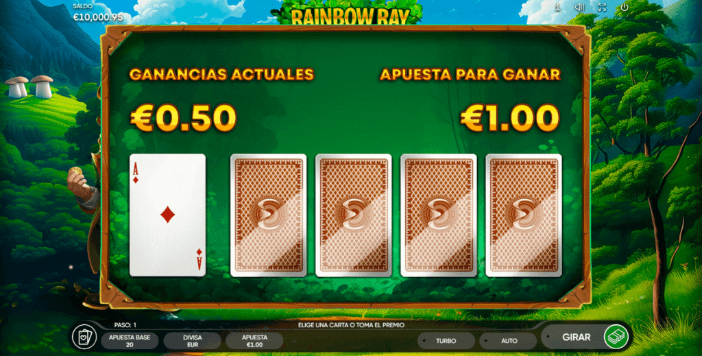 doble o nada Rainbow Ray