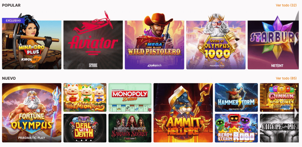 juegos Kirolbet