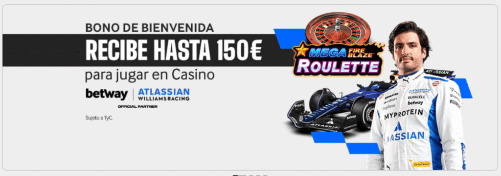 bono de bienvenida Betway España