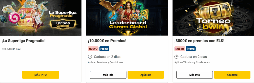 bonos Bwin