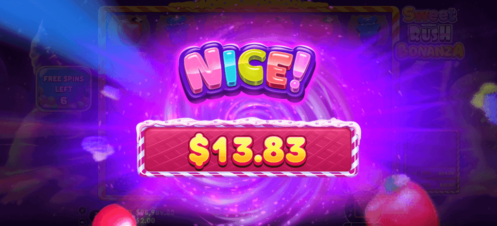 gráficos Sweet Rush Bonanza