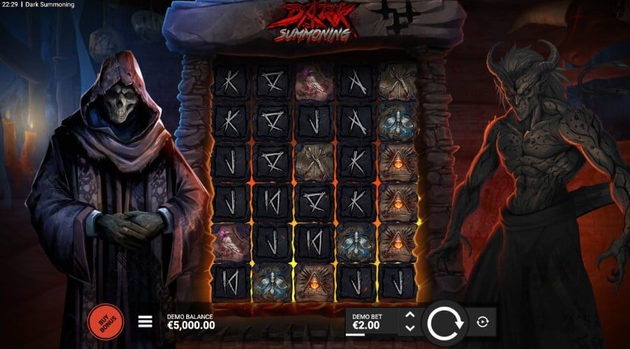 Dark Summoning mƔquina tragamonedas