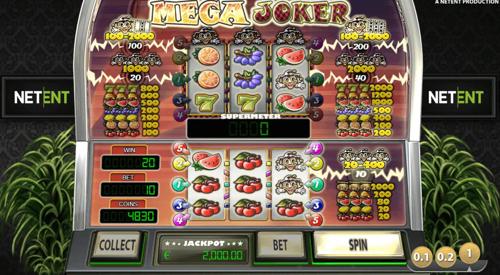 Jugar tragaperras Mega Joker